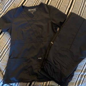 Gray colored Grey’s Anatomy scrub set